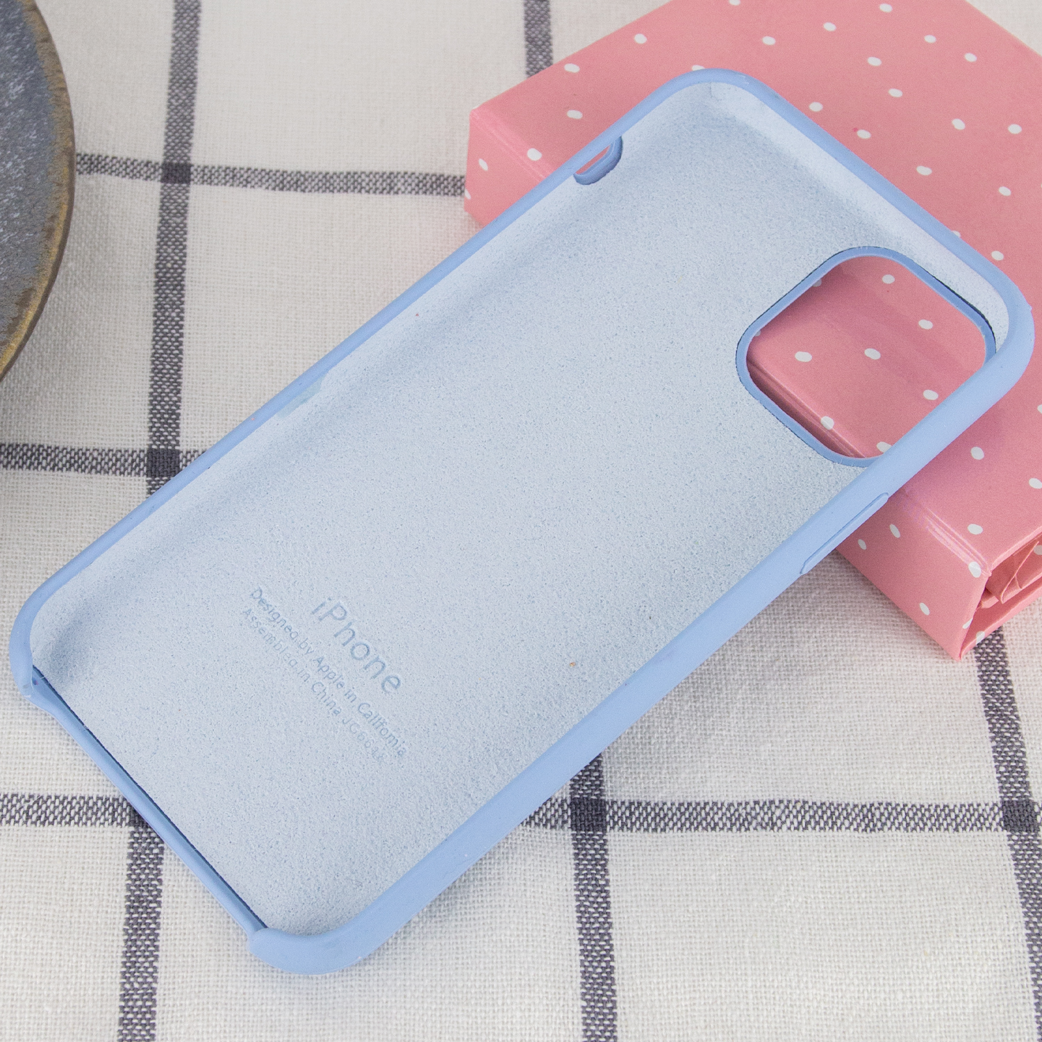 Silicone Case (AA) для iPhone 11 (6.1") (Lilac Blue)-2